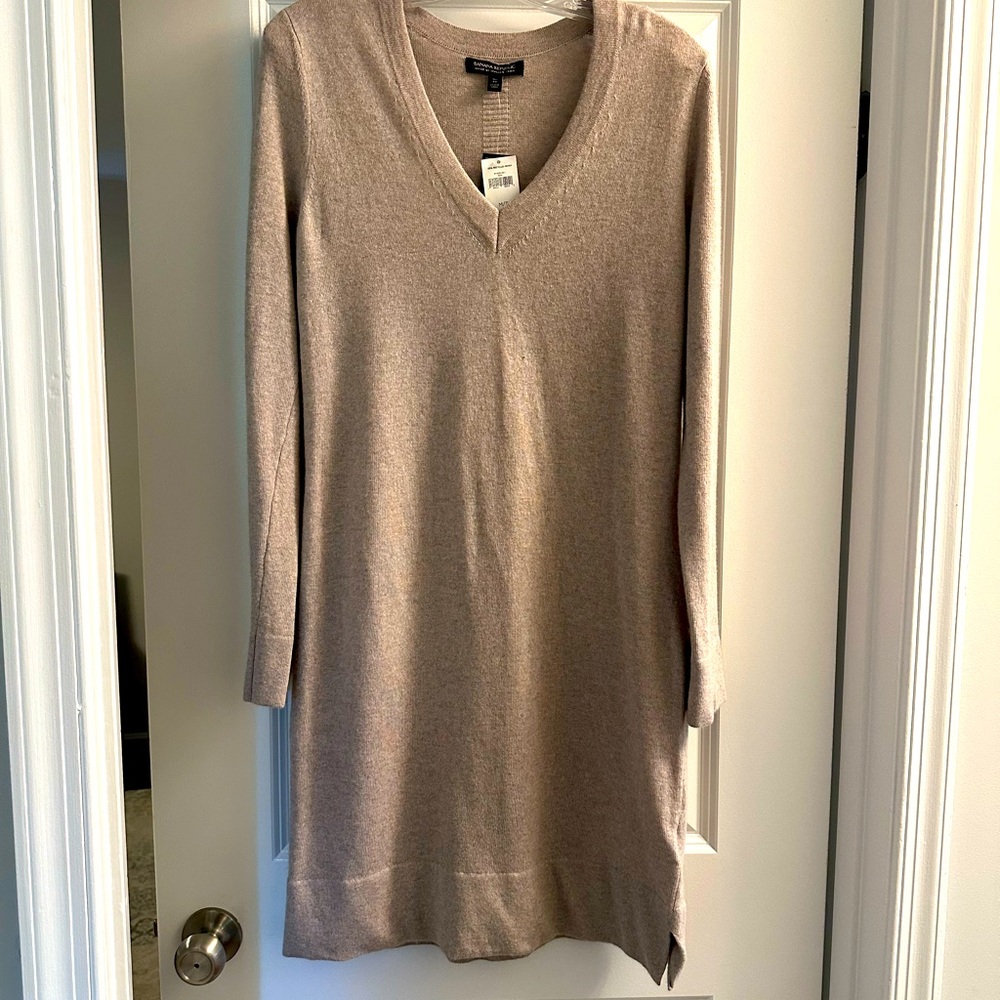 Banana Republic merino wool dress